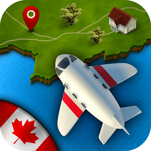 GeoFlight Canada: Geography LOGO-APP點子