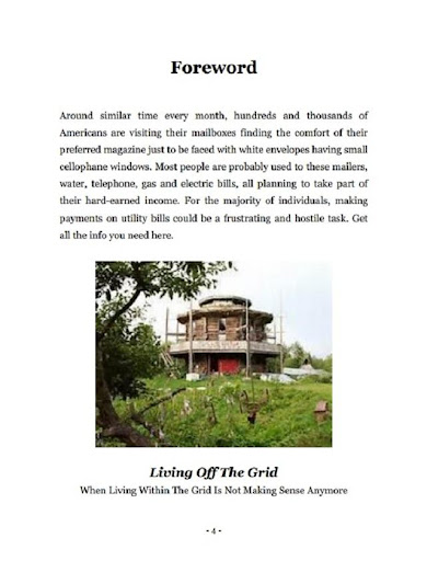 【免費書籍App】Living Off The Grid-APP點子