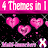 Descargar Pink Hearts Complete 4 Themes APK para Windows