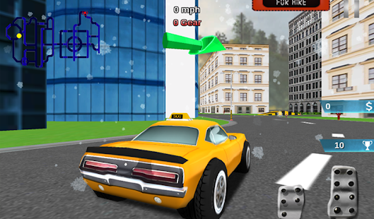 3D Santa Taxi Drive Screenshots 9