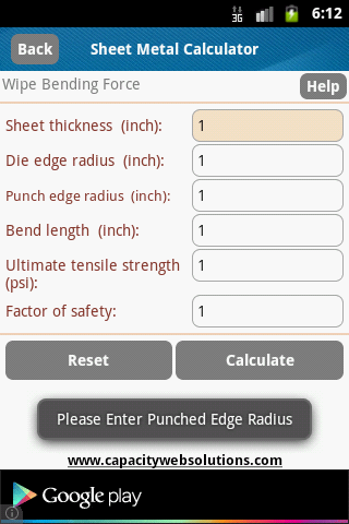 【免費工具App】Sheet Metal Calculator-APP點子