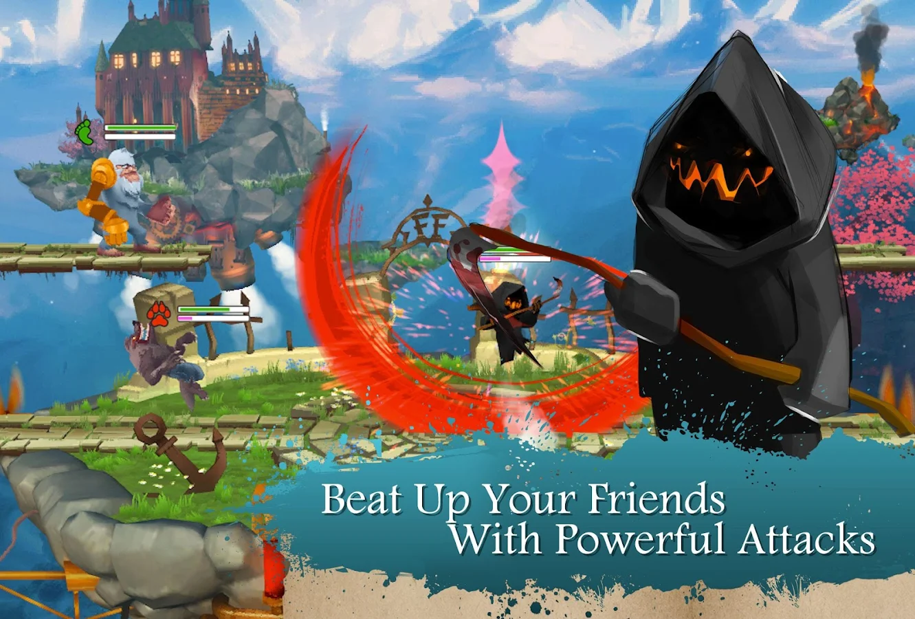  ANDROID   Fright Fight, MOSTRUOSE botte da orbi in multiplayer !!!!!