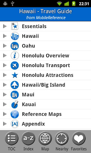 Hawaii - FREE Guide Map