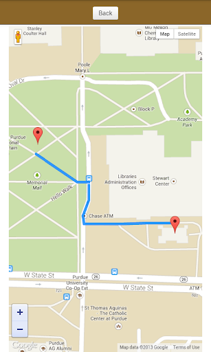 【免費旅遊App】Purdue Campus Map-APP點子