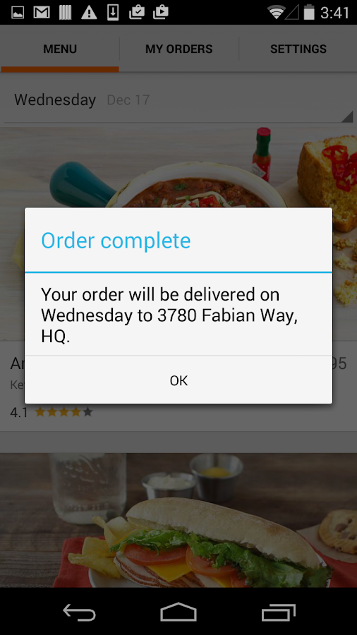    EAT Club- screenshot  