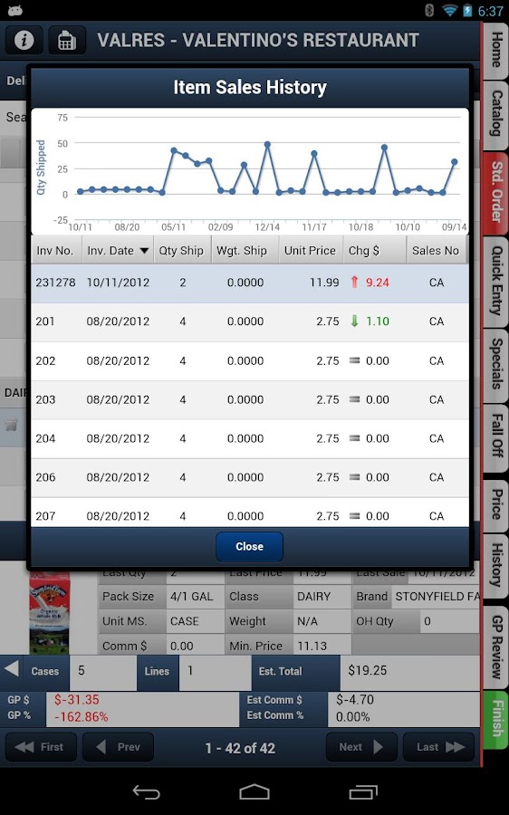 Electronic Order Pad Android Apps on Google Play