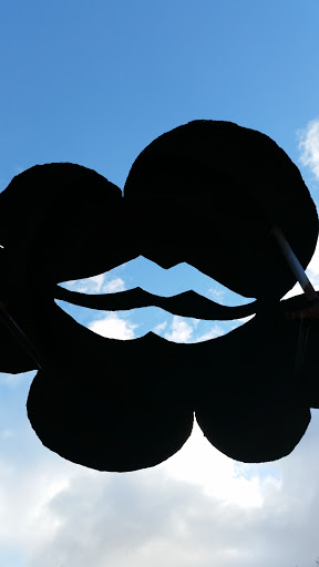 Lips In The Sky Sculpture
