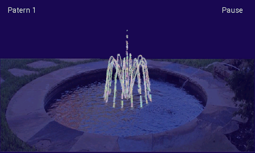 Programmable water fountain