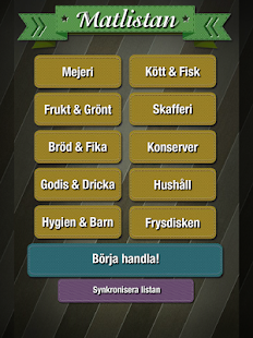 Download Matlistan - Enkel inköpslista APK for Android