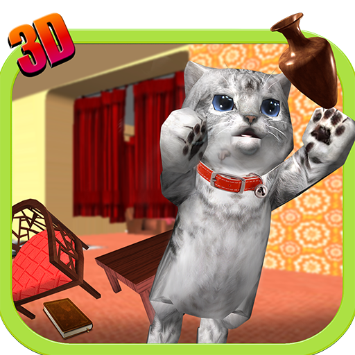 Cute Kitty Cat - 3D Simulator 動作 App LOGO-APP開箱王