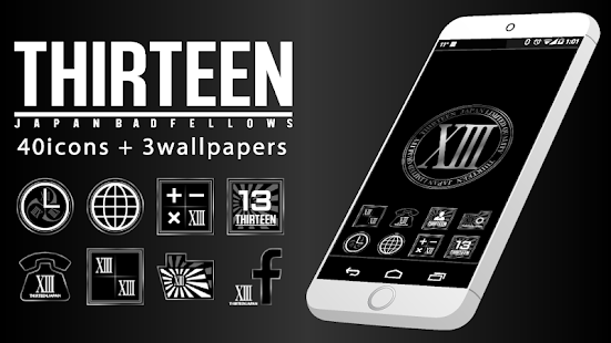 Download XIII JAPAN-Silver Icon&WP APK