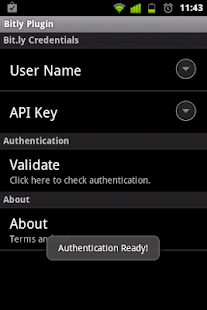 Bitly Plugin for Twicca Donate Screenshots 1