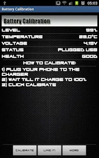 Battery Calibration - screenshot thumbnail
