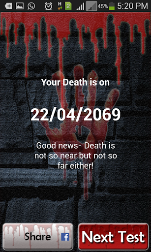 【免費娛樂App】Death Calculator-APP點子