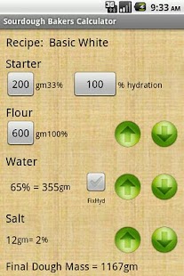 Free Sourdough Bakers Calculator APK