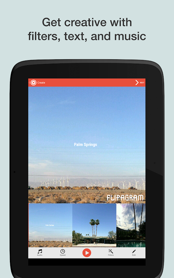Flipagram - screenshot