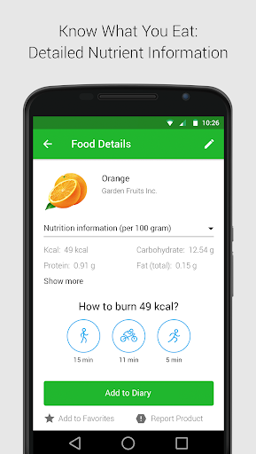 【免費健康App】Calorie, Carb & Fat Counter-APP點子