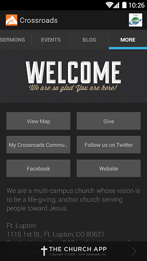 【免費生活App】Crossroads Church-APP點子