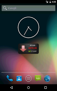 Bitcoin Ticker Widget Screenshots 3
