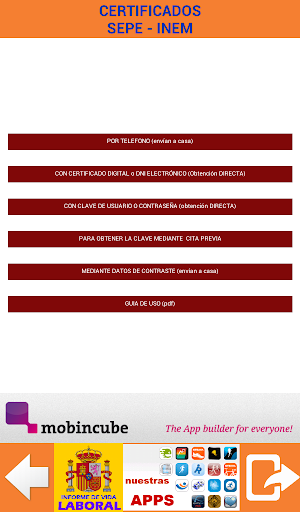 【免費工具App】CERTIFICADOS INEM-SEPE-APP點子
