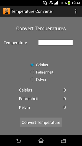 Temperature Converter Easy