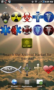 Download Bull Skull black doo-dad APK for Android