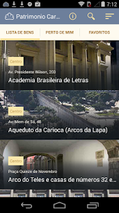  Patrimônio Carioca: miniatura da captura de tela  