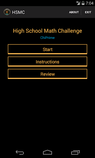 High School Math Challenge