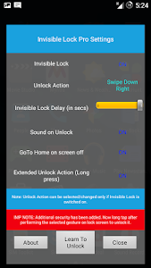 Invisible Lock Pro Latest Version Apk For Android Android Productivity Apps