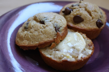 Peanut Butter Banana Muffins