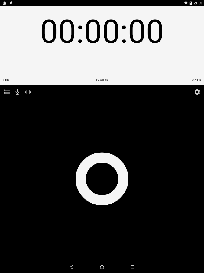    Voice & Audio Recorder - ASR- screenshot  