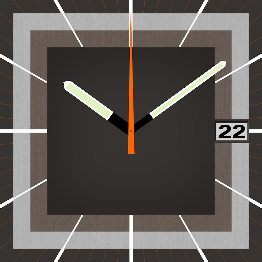 70s watchface for Android Wear Screen 3