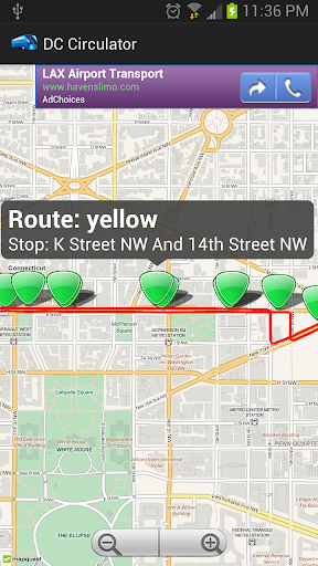 【免費交通運輸App】DC Circulator Transit-APP點子