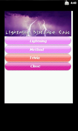 【免費娛樂App】Lightning Distance Calc-APP點子