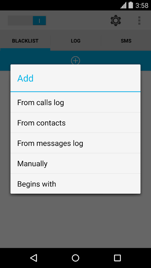 Calls Blacklist PRO - screenshot