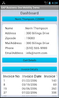 SAP Business One Mobility Demo APK Gambar Screenshot #3