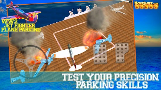 WW2 Jet Fighter Plane Parking Screenshots 4