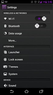Alloy Purp Theme CM10.1 - screenshot thumbnail