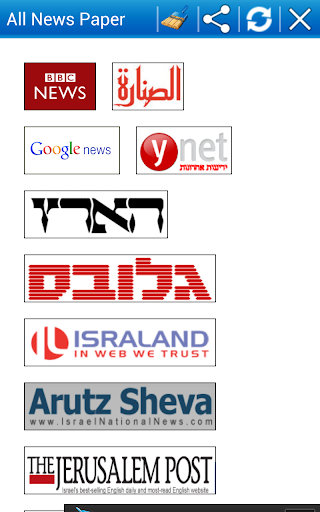 All Newspapers of Israel