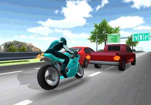 摩托車賽交通（3D）