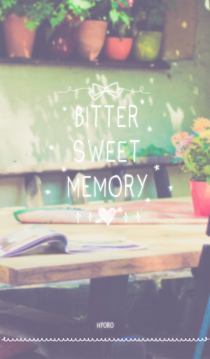 bitter sweet memory 카카오톡 테마