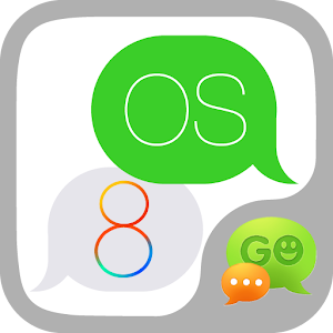 OS 8 Green GO SMS LOGO-APP點子