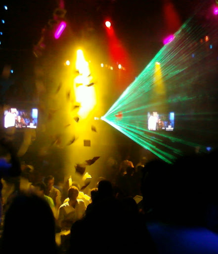 club-Mykonos-Greece - Space Club, one of the throbbing nightclubs on party-crazed Mykonos.