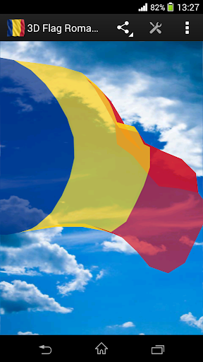 3D Flag Romania LWP