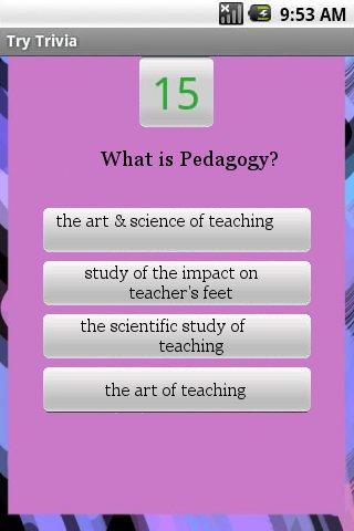 【免費益智App】ED Pysch Trivia-APP點子