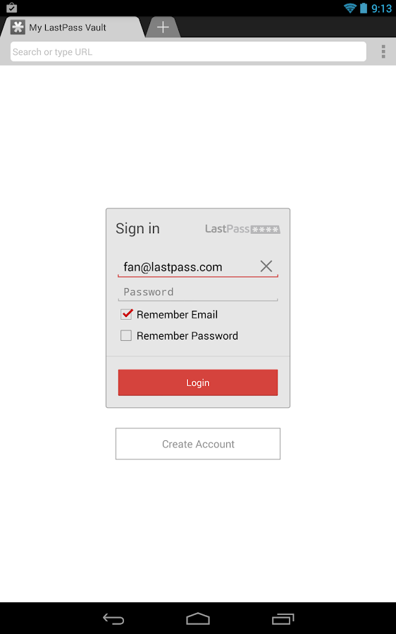 LastPass Password Mgr Premium* - screenshot