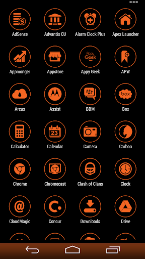 免費下載個人化APP|VM6 Orange Icon Set app開箱文|APP開箱王