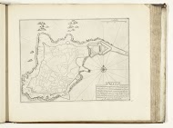 Plattegrond van Saint-Malo, 1726