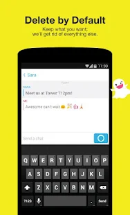 Snapchat - screenshot thumbnail