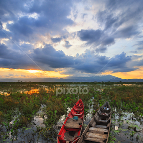 Kembar Siam by Buyung Sukananda - Landscapes Sunsets & Sunrises